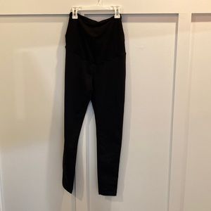 Zella Mamasana Live In Maternity Ankle Leggings in Black Small